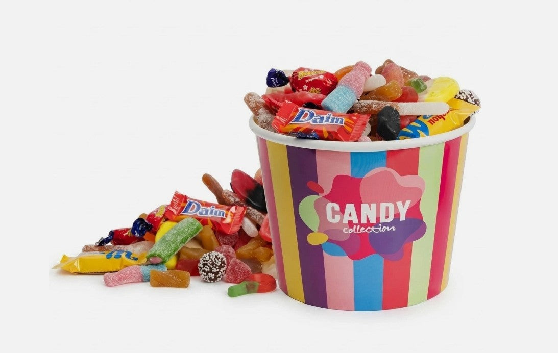 Candy Collection Swedish Candy Sweet Tangy Sour Pick & Mix Variety Pack Tub 800g