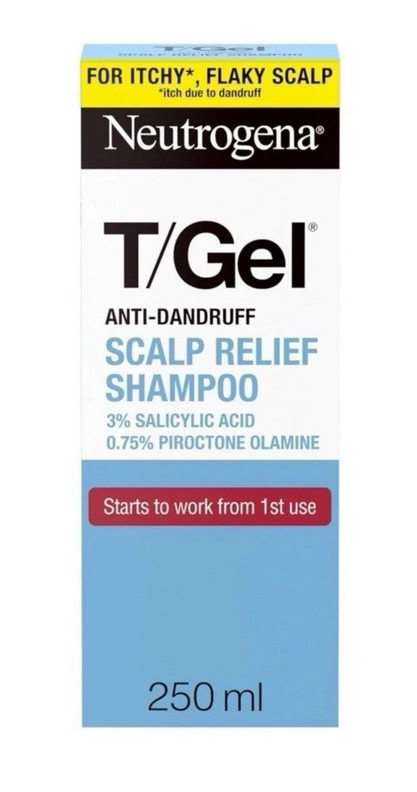 Neutrogena T/GEL anti dandruff Shampoo 3 Bottles x 250ml