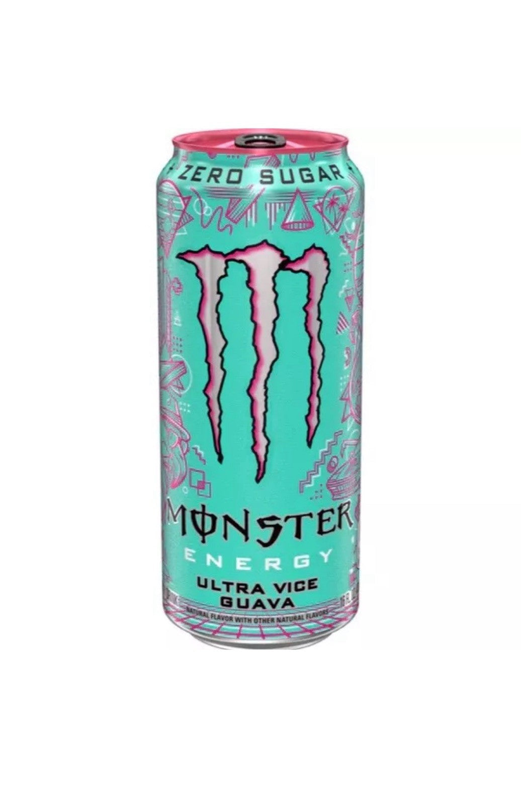 3 x Monster Ultra Vice Guava Energy- 473ml Can - USA IMPORT