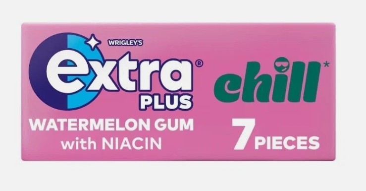 Wrigley’s Extra Plus Gum full box Hydro, Chill & Deep Clean / pack of 16 box