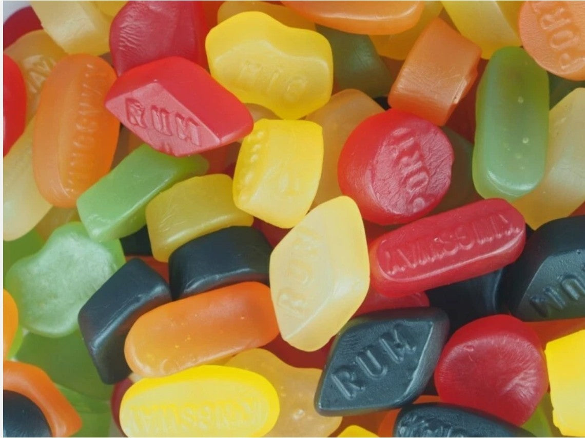 haribo Wine Gums Share Size Bags Soft Fruity Chewy Sweets Candy 140 g
