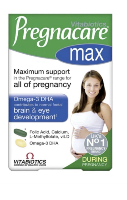 Vitabiotics Pregnacare Max Tablets Plus Omega 84 Capsules