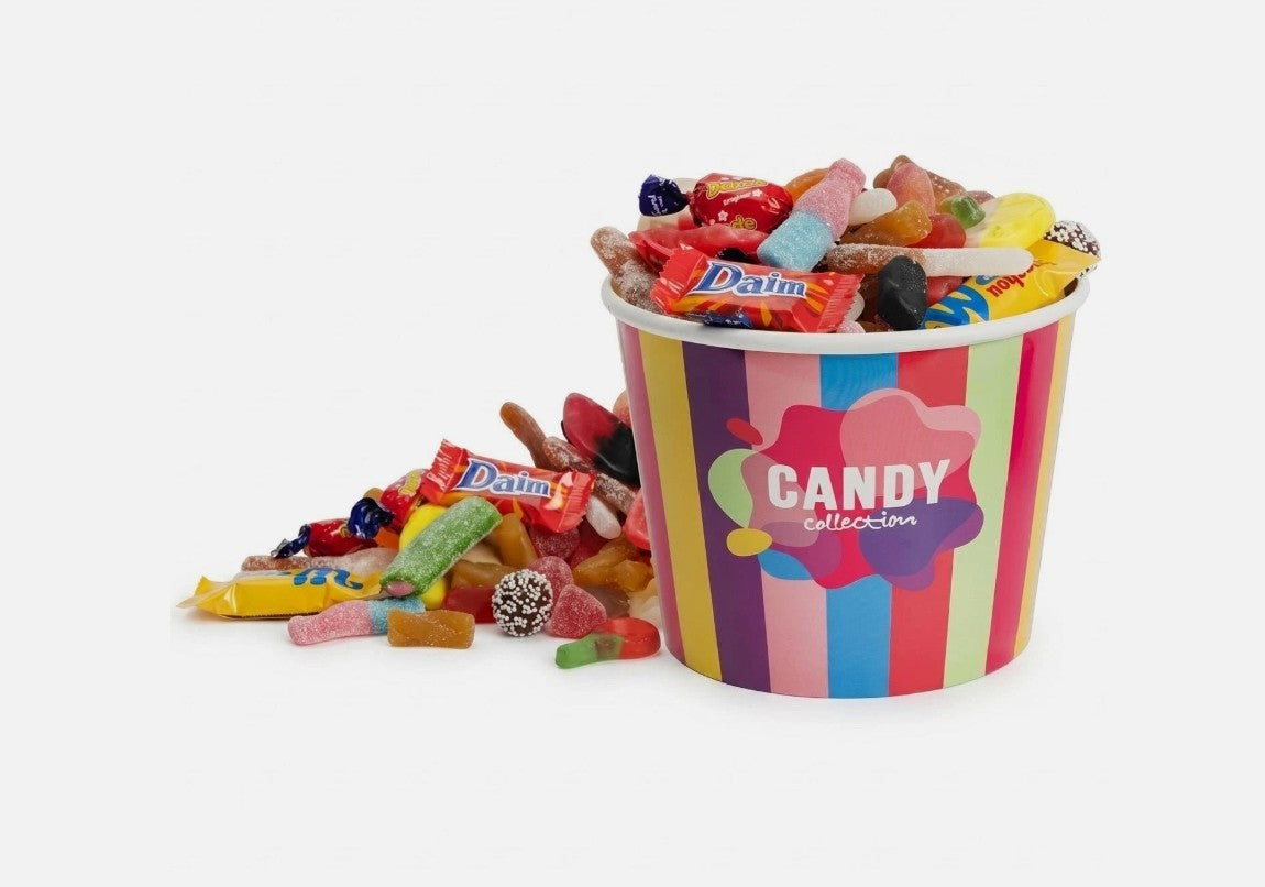 Candy Collection Swedish Candy Sweet Tangy Sour Pick & Mix Variety Pack Tub 800g