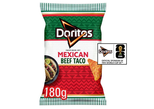Doritos 6x 180g Mexican Beef Taco Tortilla Sharing Crisps newly new on ebay