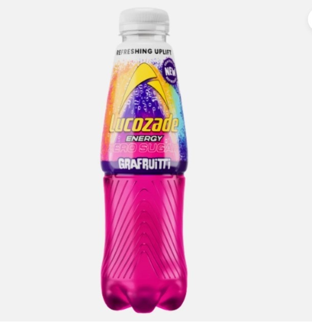 Lucozade Energy Zero Sugar Drink Grafruitti 500ml, new, Free Delivery