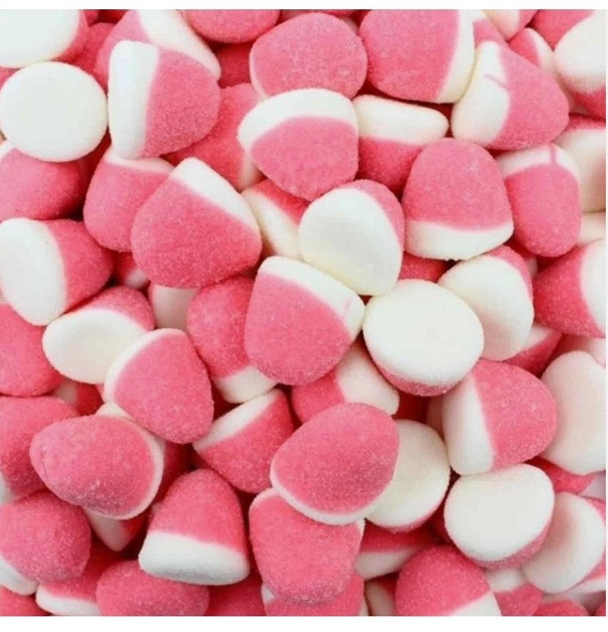 Fini Strawberry Kisses Tub Kids Party Bag Candy Gummy Jellies Sweets 500g & 1kg