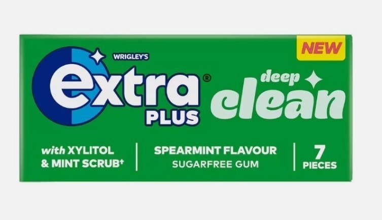 Wrigley’s Extra Plus Gum full box Hydro, Chill & Deep Clean / pack of 16 box