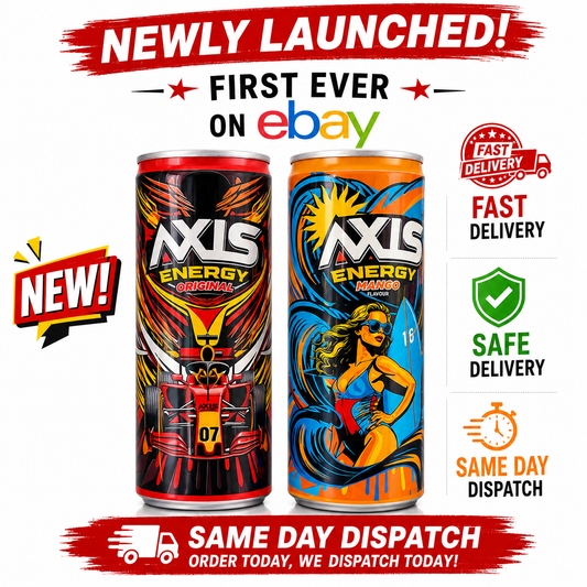 AXIS Energy Drink UK | Original & Mango | Fast UK Delivery