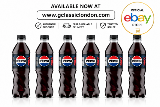 Pepsi Max No Sugar Soft Drink – 6 x 500ml Bottles | Refreshing Cola | Fast UK Delivery